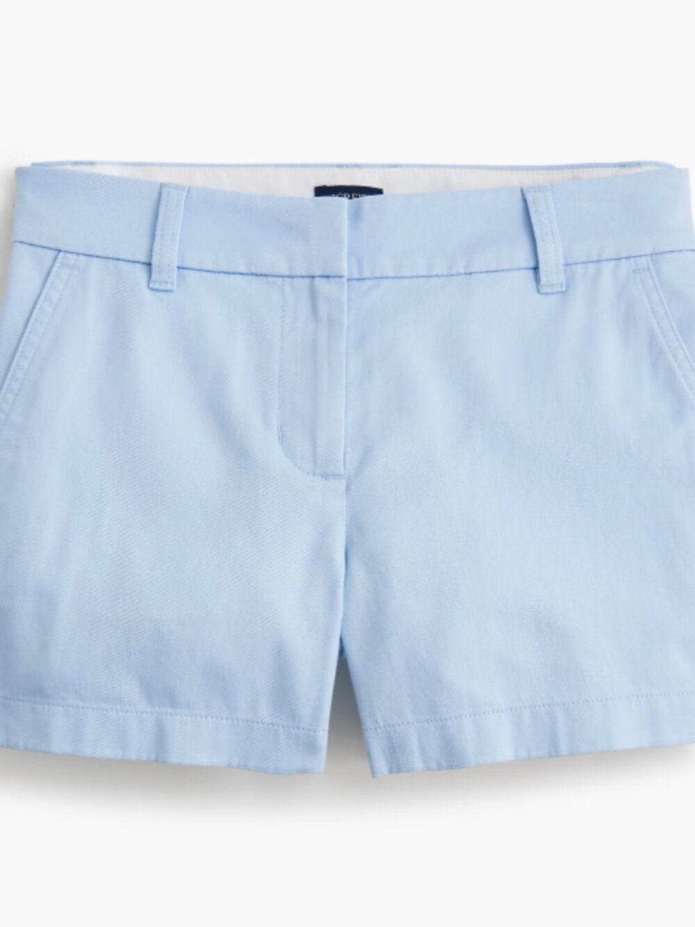 NWOT Women J. Crew Chino Shorts, light blue, Size: 0